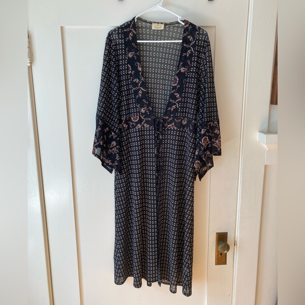 Sheer kimono